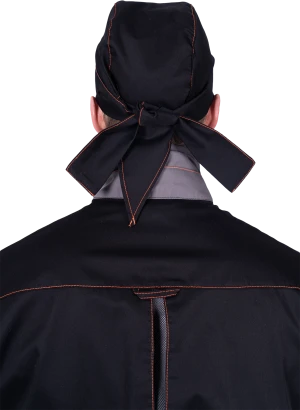 Костюм ГУРМАН , черный-серый Кос 080