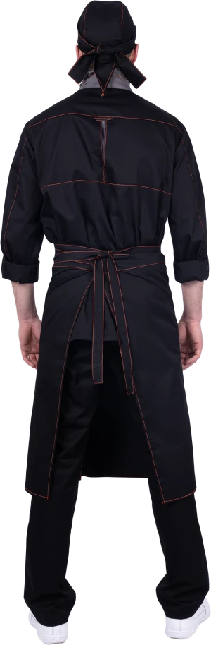 Костюм ГУРМАН , черный-серый Кос 080