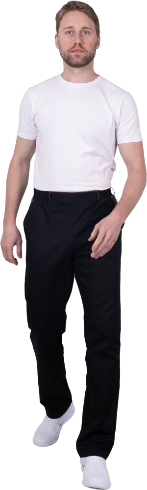 Костюм ГУРМАН , черный-серый Кос 080