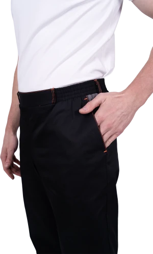 Костюм ГУРМАН , черный-серый Кос 080