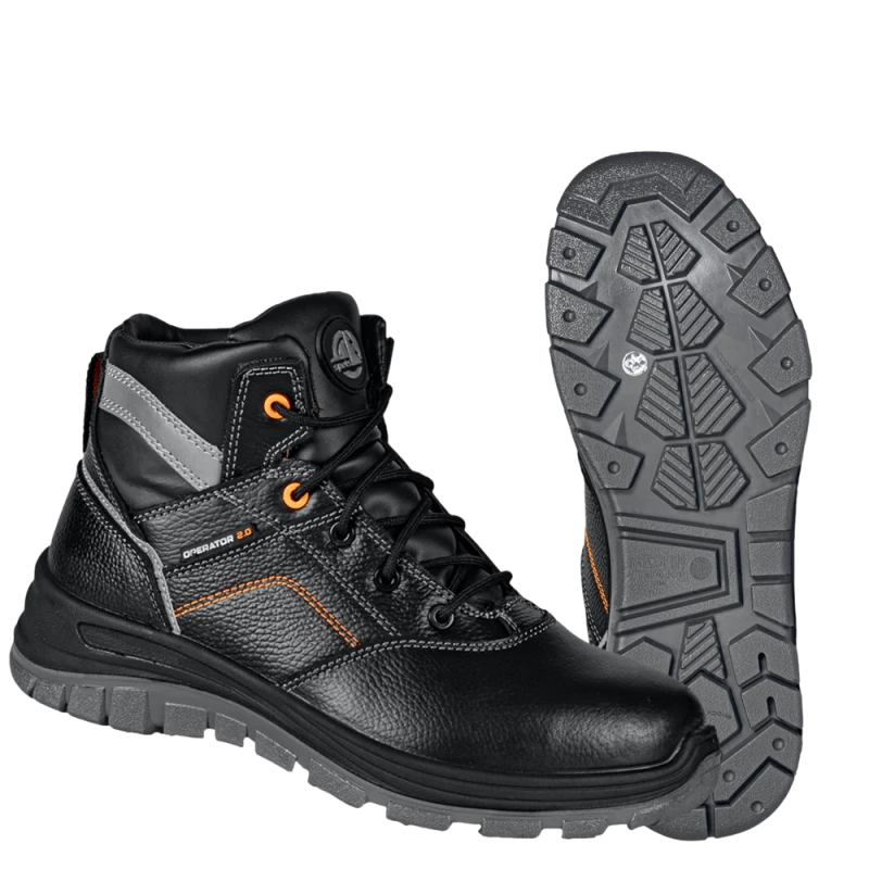 Ботинки OPERATOR 2.0 с КП и КС шерст.мех, кожаные ПУ/ТПУ