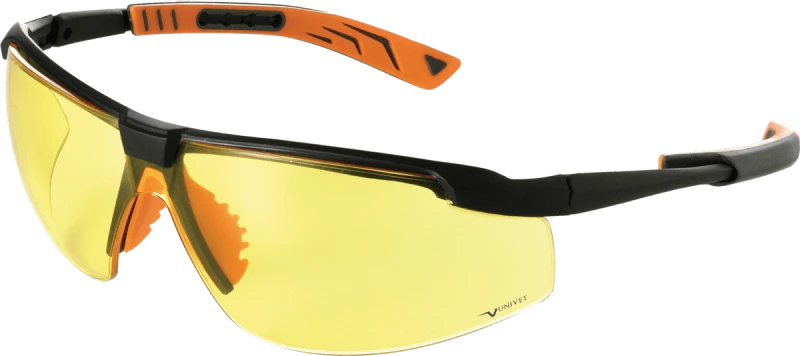Очки UNIVET™ 5X8 (5X8.03.00.03) (РС) Vanguard PLUS (KN), желтые Очк 808.03