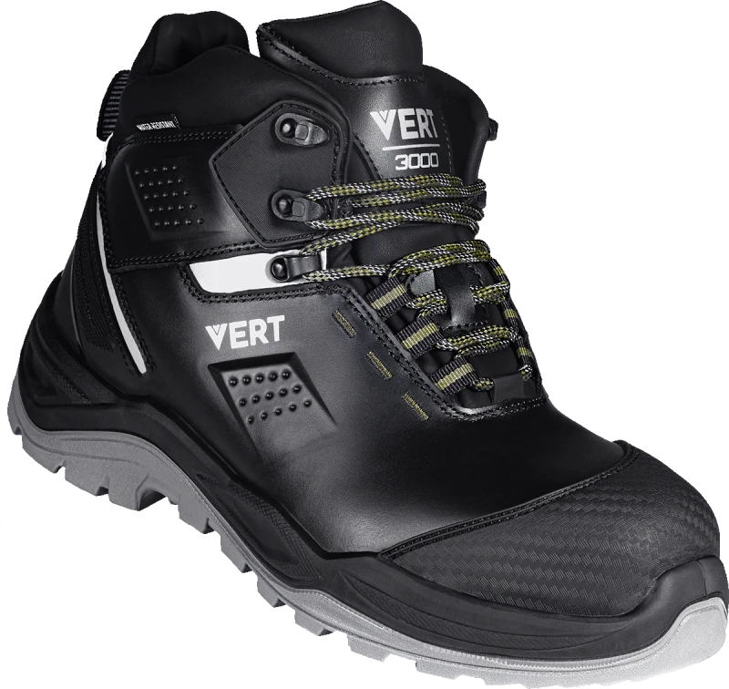 Ботинки VERT (VERT 3002) с КП и КС нат.мех, кожаные ПУ/ТПУ