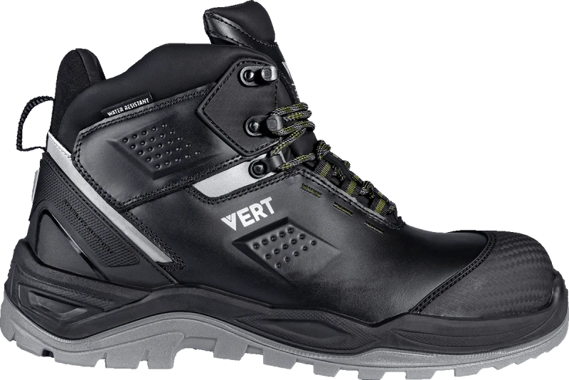 Ботинки VERT (VERT 3002) с КП и КС нат.мех, кожаные ПУ/ТПУ