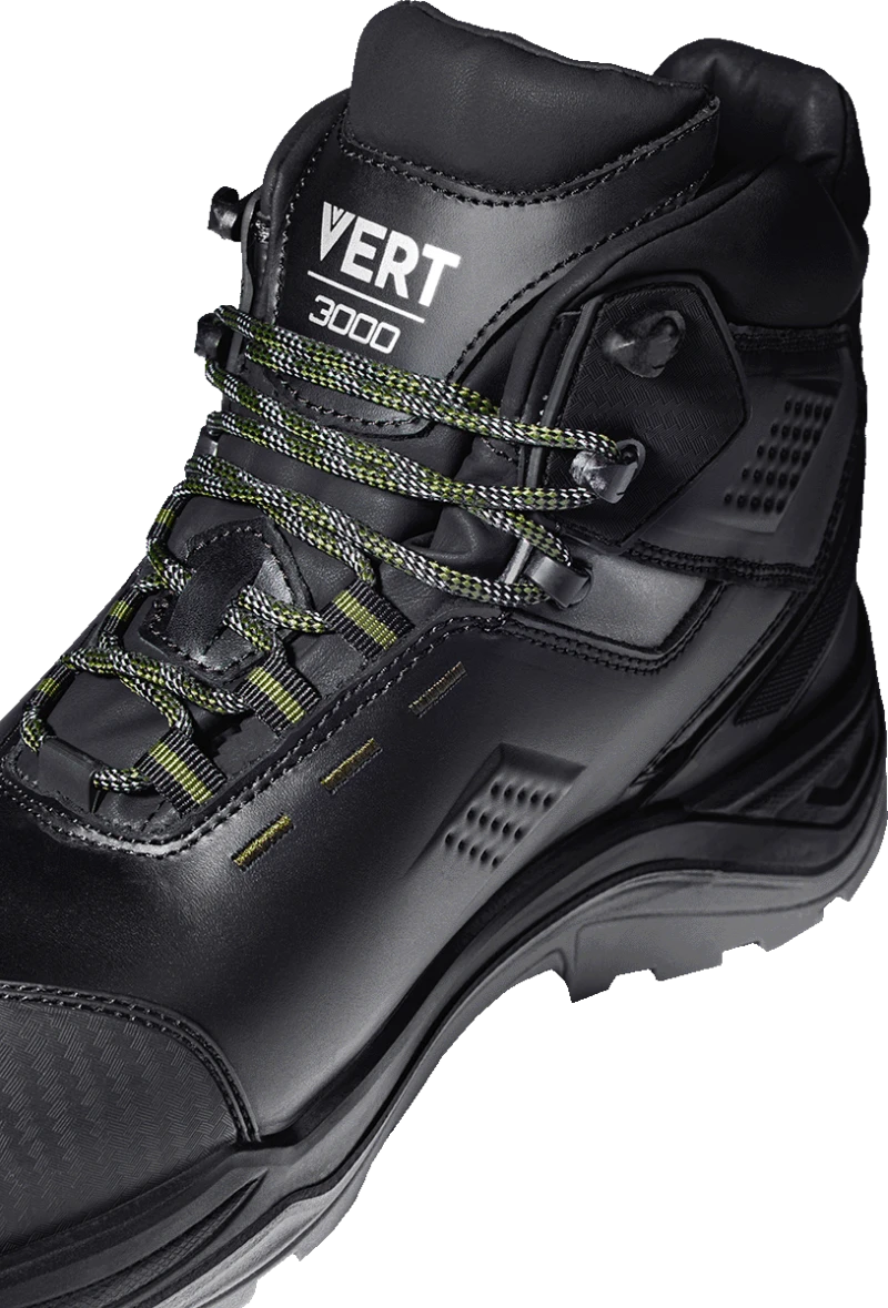 Ботинки VERT (VERT 3002) с КП и КС нат.мех, кожаные ПУ/ТПУ