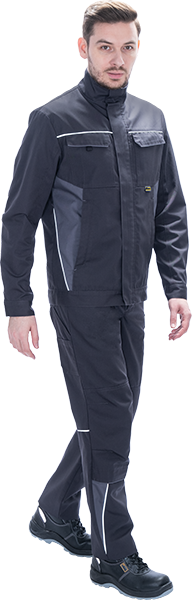 Брюки мужские GT от механических воздействий и ОПЗ, т.серый-серый