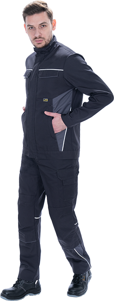 Брюки мужские GT от механических воздействий и ОПЗ, т.серый-серый