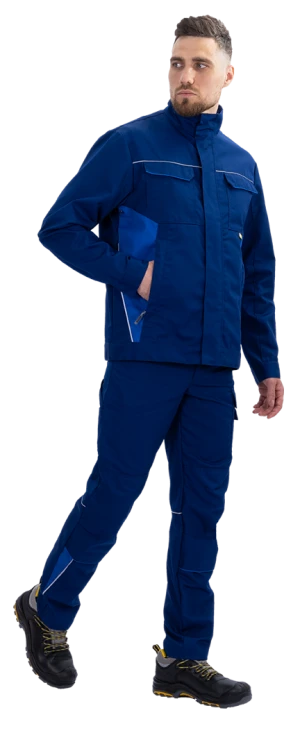 Куртка мужская GT от механических воздействий и ОПЗ, синий-василек