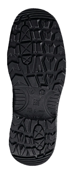 Сапоги TURBO с КП шерст. мех, хромовые ПУ/нитрил ( Сап. 083 )