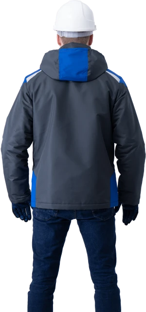 Куртка ШТУРМАН, демисезонная, серый-василёк Кур 416