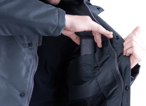 Куртка ШТУРМАН, демисезонная, серый-василёк Кур 416