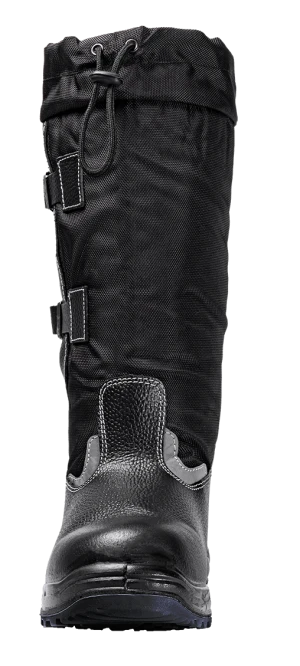 Сапоги TURBO "СЕВЕР" с КП (68КП/Мод.Сап 131), многослойный утеплитель, кожа/оксфорд, ПУ/нитрил