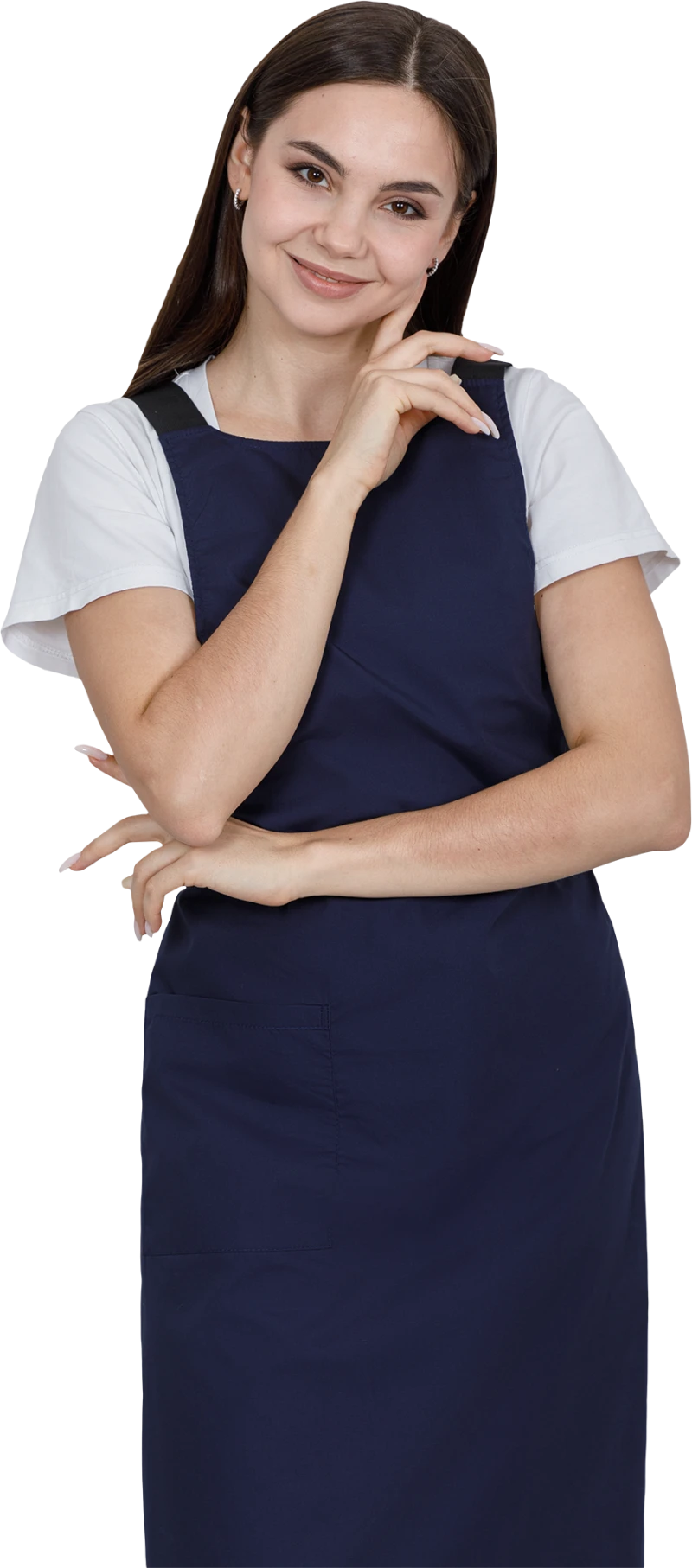 Фартук ЕВРО, т/синий Фар 816