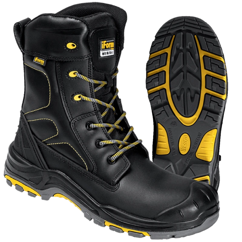 Ботинки iForm® ORIGINAL (ОРИДЖИНАЛ) высокий берец с КП и КС, кожаные ПУ/нитрил