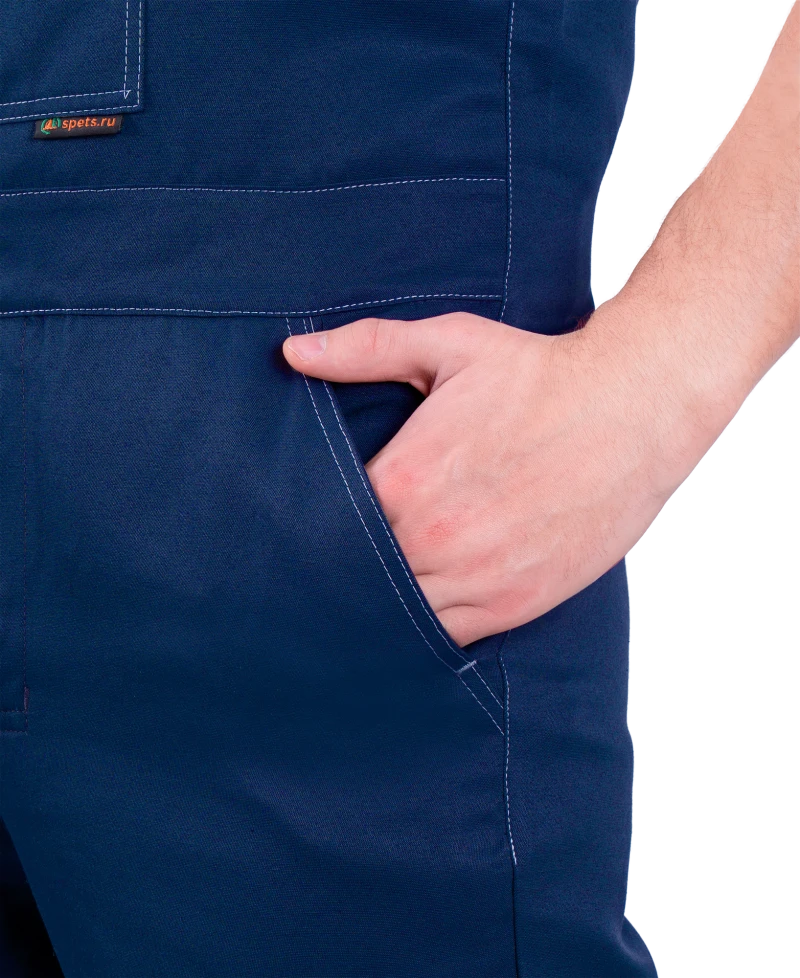 Костюм РОУД летний, синий-василек (Куртка+полукомбинезон) Кос 453