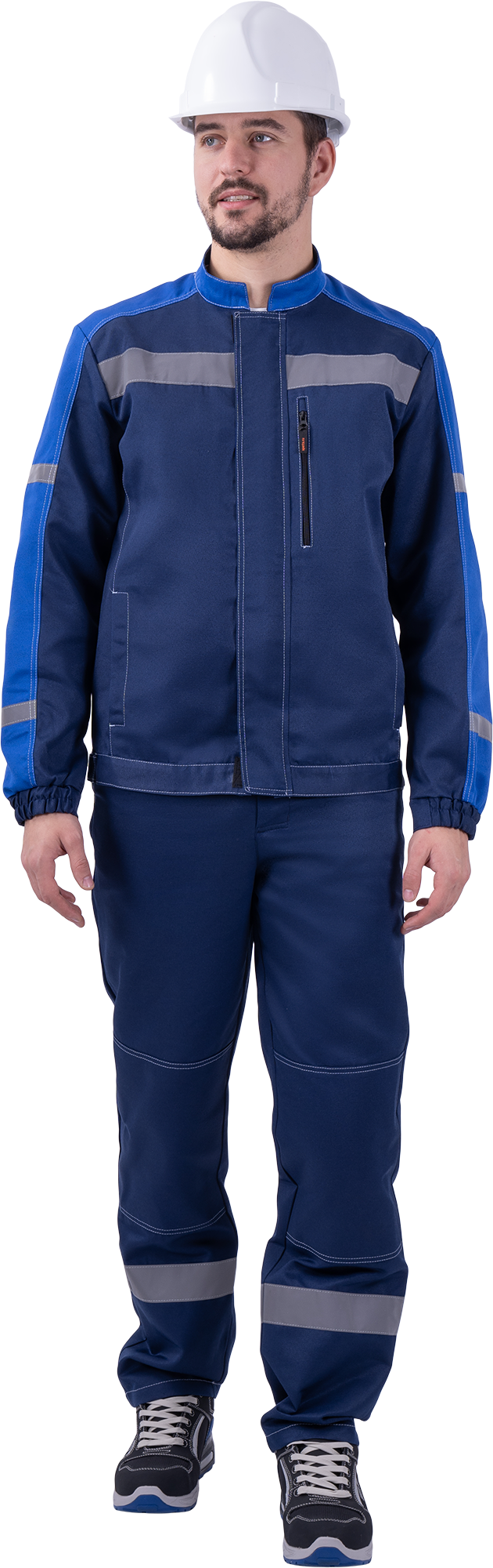 Костюм РОУД летний, синий-василек (Куртка+полукомбинезон) Кос 453