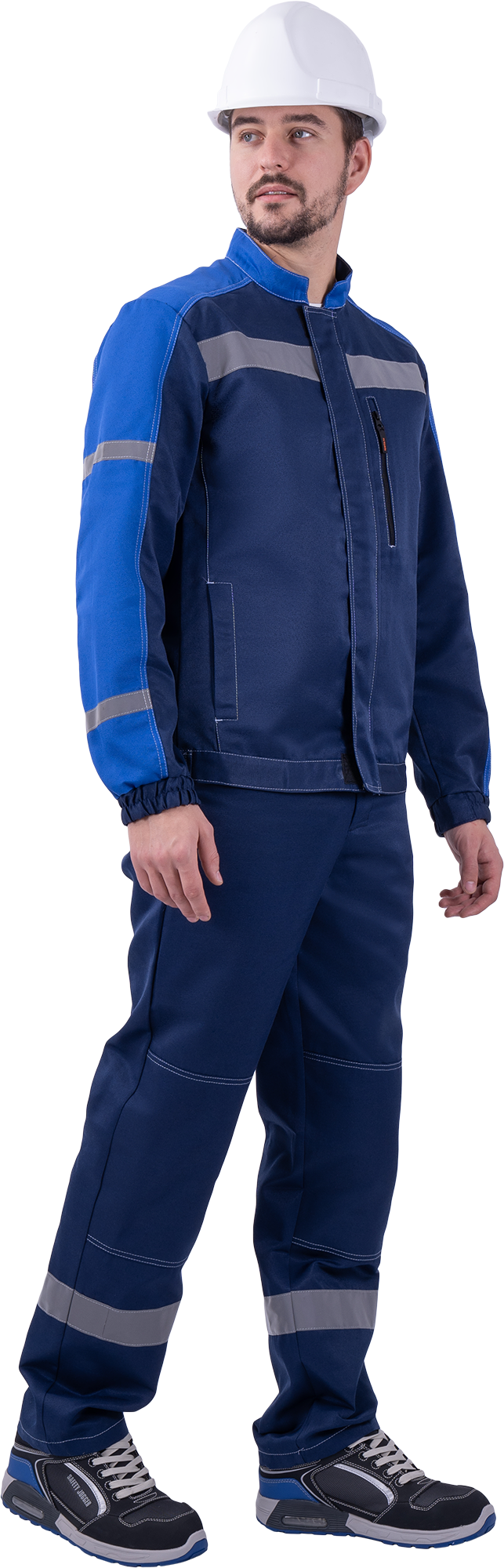 Костюм РОУД летний, синий-василек (Куртка+полукомбинезон) Кос 453