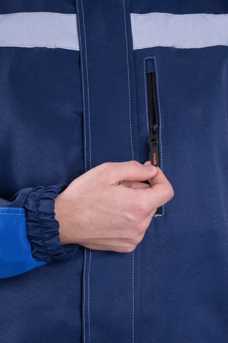 Костюм РОУД летний, синий-василек (Куртка+полукомбинезон) Кос 453