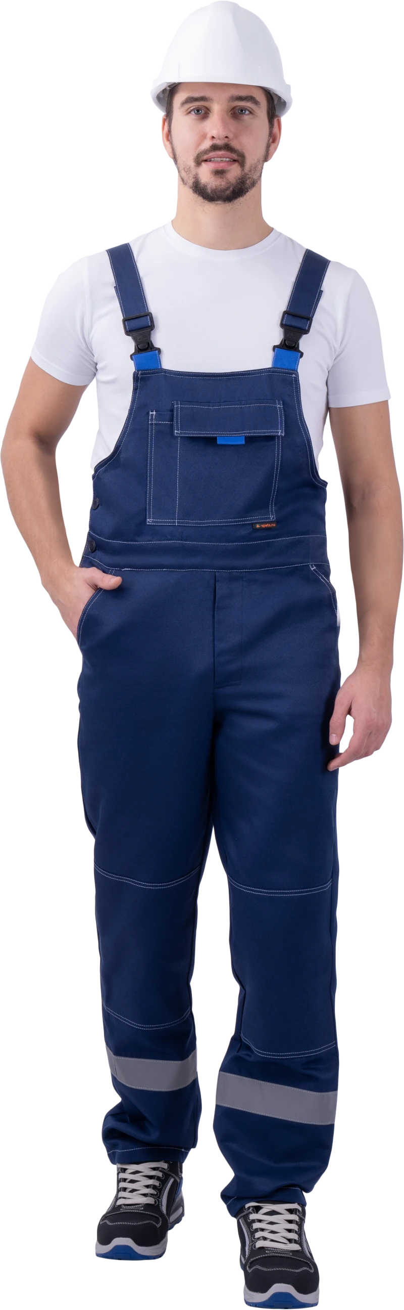 Костюм РОУД летний, синий-василек (Куртка+полукомбинезон) Кос 453