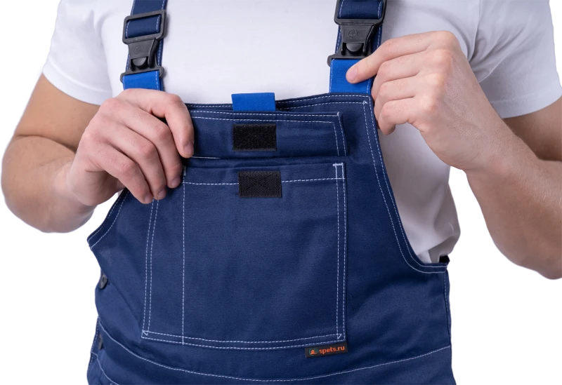 Костюм РОУД летний, синий-василек (Куртка+полукомбинезон) Кос 453