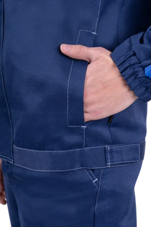 Костюм РОУД летний, синий-василек (Куртка+полукомбинезон) Кос 453