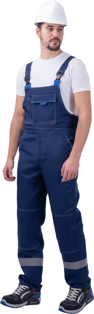 Костюм РОУД летний, синий-василек (Куртка+полукомбинезон) Кос 453