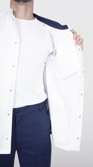 Блуза ЛОРД с коротким рукавом, белая Блу 001