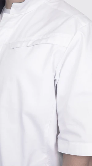 Блуза ЛОРД с коротким рукавом, белая Блу 001