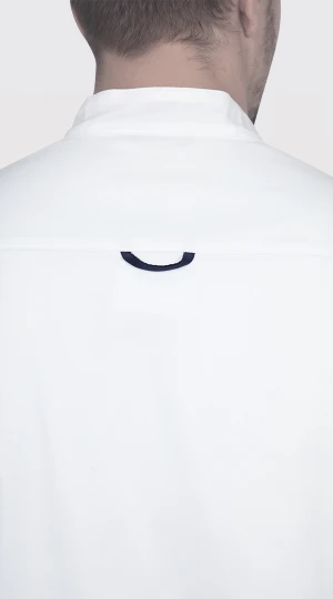 Блуза ЛОРД с коротким рукавом, белая Блу 001