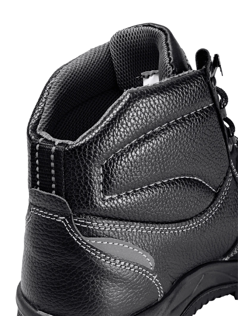 Ботинки TURBO с КП, хромовые ПУ/нитрил (Бот.113)