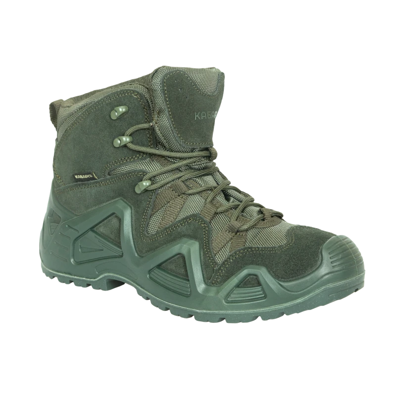 Ботинки КАБАРГА, замша/оксфорд ПУ/нитрил Бот 230