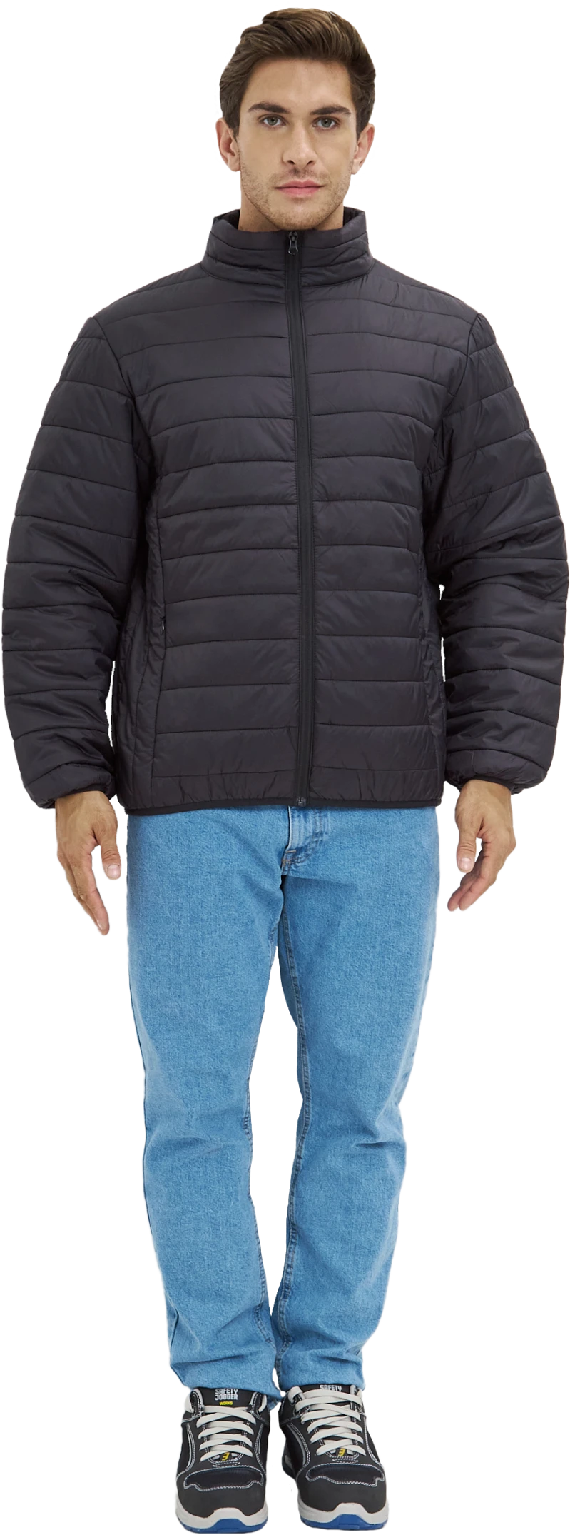 Куртка ДЕМИ стеганая, черный Кур 002