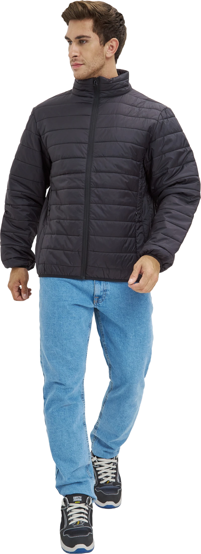 Куртка ДЕМИ стеганая, черный Кур 002