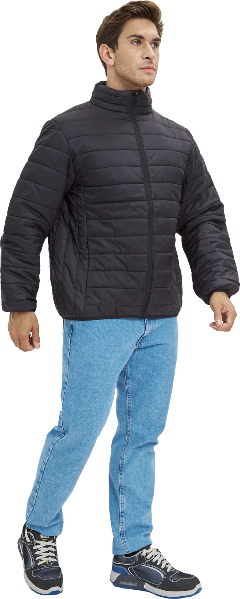 Куртка ДЕМИ стеганая, черный Кур 002