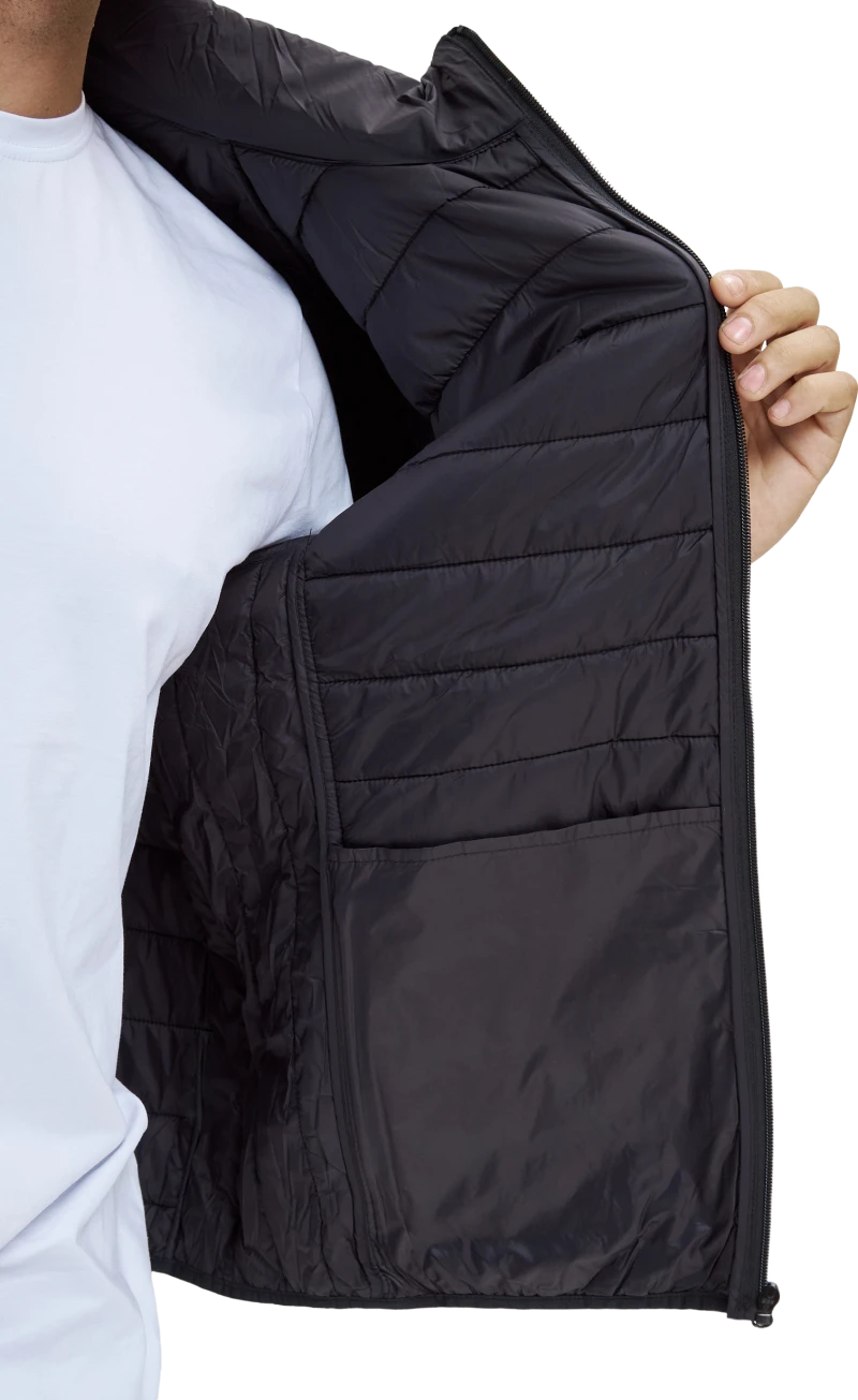 Куртка ДЕМИ стеганая, черный Кур 002