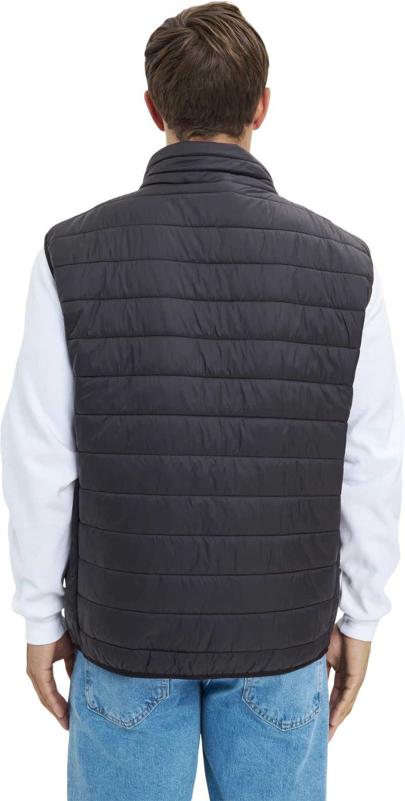 Жилет ДЕМИ стеганый, черный Жил 006