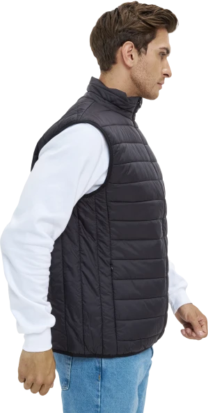 Жилет ДЕМИ стеганый, черный Жил 006