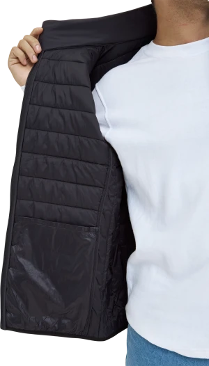 Жилет ДЕМИ стеганый, черный Жил 006