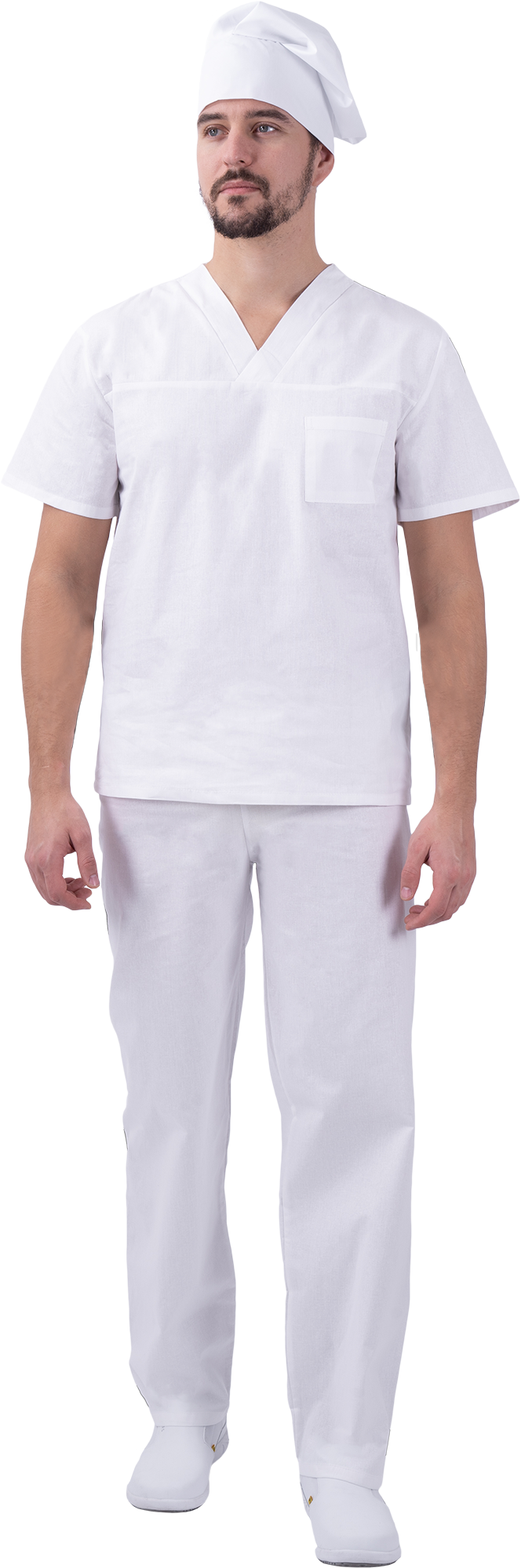 Костюм ПЕКАРЯ мужской от ОПЗ (блуза, брюки) Кос 024