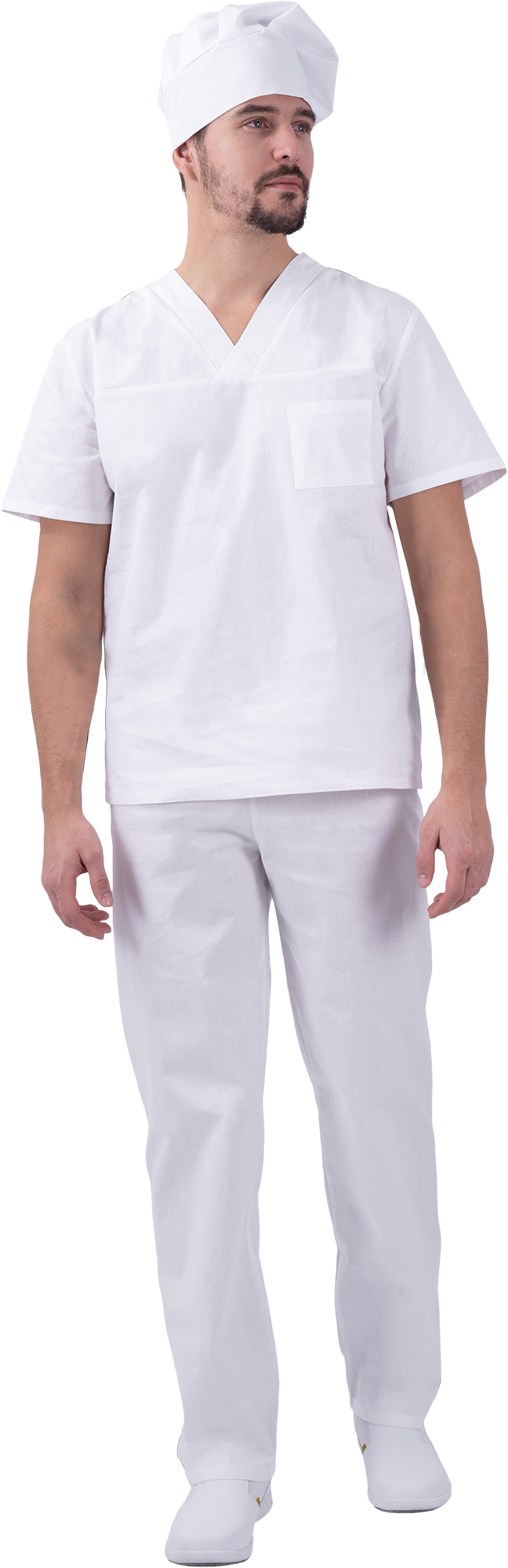 Костюм ПЕКАРЯ мужской от ОПЗ (блуза, брюки) Кос 024